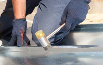 Gorstage metal flat roofing repairs
